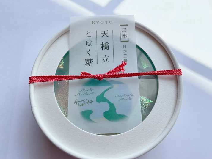 「日本三景の美しさをスイーツで🔹天橋立こはく糖のご紹介」