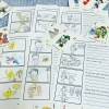 ４コママンガ作りも楽しめます( ´ ▽ ` )ﾉ「基礎能力＞英語力　【伊丹の幼児・小学生・中学生指導塾　本物の国語・英語を学ぶ】」