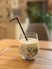 クラッシュゼリーオレ、食感と爽やかさ「BrewCoffeeの魅力をぎゅっと一枚にまとめました☕」