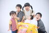 「なんだかみんなの個性がそれぞれあって 楽しい写真【お宮参り】」