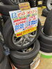 「【中古 タイヤ×アルミ】155/65R13　73S  4本セット   ￥17,490」