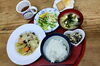「節分の恵方巻と、夕食のメニューです。」