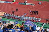 試合終了後、サポーターへ挨拶！　おめでとう！「【番外編】《モンテディオ山形》の応援に初めて行ってきました！」