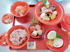 お食い初め御祝膳「七五三や、お食い初め、お誕生日のお祝いに、本家 寺津屋へ」