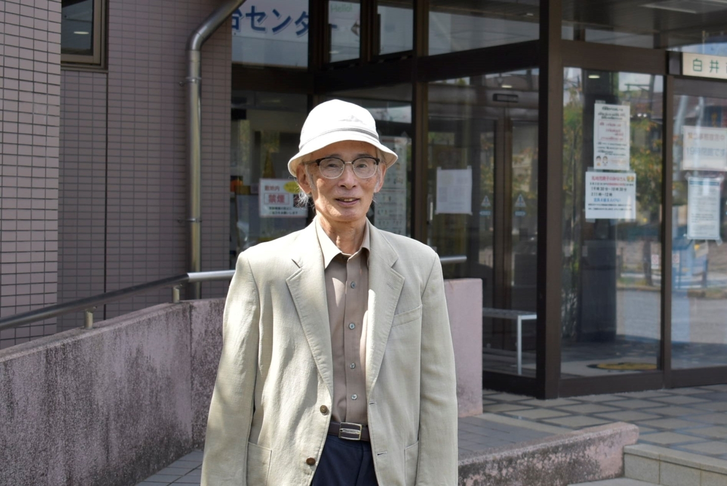 第1回更級日記千年紀文学賞一般の部の大賞受賞者　長野和夫氏