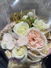 「特別な贈り物に―王冠＆金リボンの造花スタンディングブーケ」
