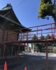 「鳩ヶ谷氷川神社の節分祭準備🍃」