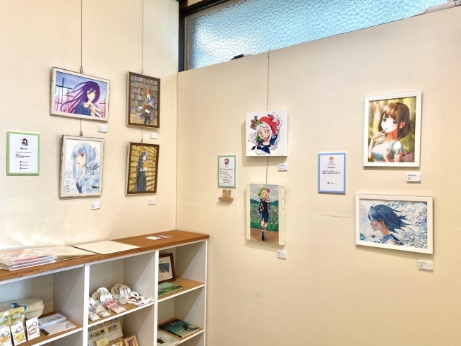 かわいいイラストの展示会 一次創作イラストの作品 グッズ販売 八千代中央駅から徒歩10分 八千代市役所近くの絵画教室 ギャラリー Atelier Gallery Art Seedのニュース まいぷれ 八千代市