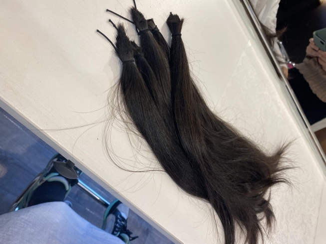 ヘアドネーション「ヘアドネーションにご協力頂きありがとうございます」