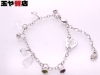 スワロフスキー  ブレスレット シルバー  SWAROVSKI ラインストーン ハート SWAROVSKI - スワロフスキー ブレスレット シルバー SWAROVSKI ライン