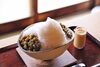 緑豆あんとミルク「ひなたん特製かき氷の販売スタート！」