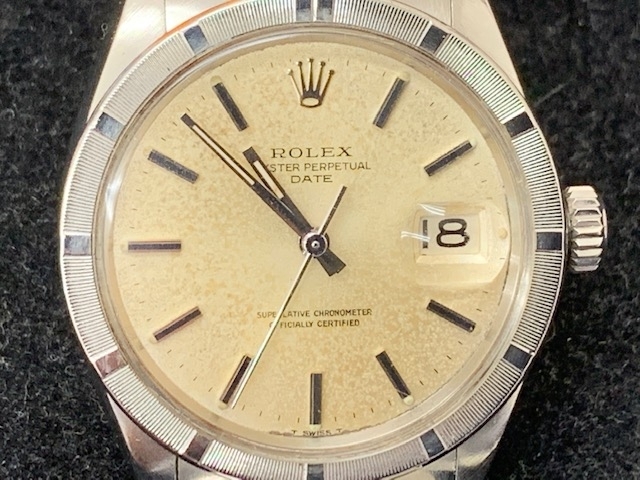 ロレックス　1501　高価買取させて頂きました。「ロレックス　ROLEX　腕時計　1501 オイスターパーペチュアル　デイト　高価買取りさせて頂きました。　腕時計「お売り下さい」　　中が見える安心の当店「買取りと査定」は「チケット大黒屋」金町北口店」