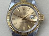 ロレックス　デイトジャスト　高価買取「4連休も営業中です！　ROLEX ロレックス　デイトジャスト　お買取りさせて頂きました　ブランド品、K18ネックレス、金貨、金歯、純金仏具、金眼鏡「お売り下さい」　　中が見える安心の当店「買取りと査定」は「チケット大黒屋」金町北口店へ」