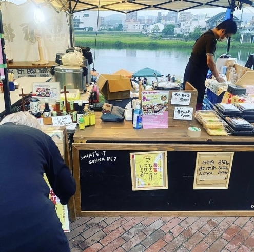 「8月1日（日）は京橋朝市です！」