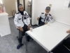 お疲れ様です！ステキな笑顔！「毎日暑い日が続いてますね☀️」