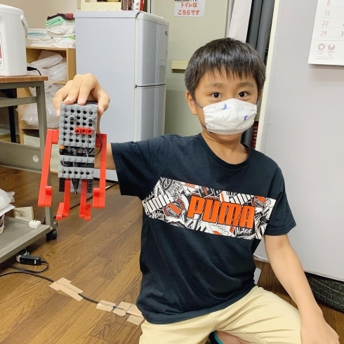 できました！「ロボット教室【福島市、ロボットプログラミング教室はつながるIT教室】」