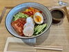 冷やし中華まーめん「低糖質でヘルシー！からだあいかんさんの夏メニュー♪」