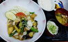 「8月18日(水) 魚魚レストランのおすすめランチは「鶏と茄子の味噌炒め」です♪」