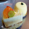ダブルチーズとレアチーズ♪「２つのチーズケーキ♪(●^o^●)」