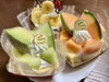 メロンロールとバナナロール「旬のフルーツが味わえるケーキ屋！Sloeberry(スローベリィ)さんのメロンロール♪」