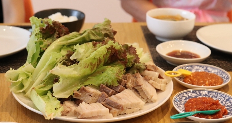 韓国料理（ポッサム）「お料理で海外旅行気分♪【宮崎の簡単手作りお料理教室はスターズクッキングクラス】」