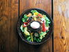「夏野菜たっぷり温玉キーマカレー」