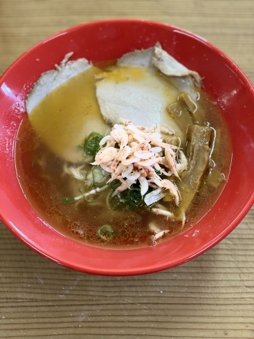 「明日の花やラーメン限定です」