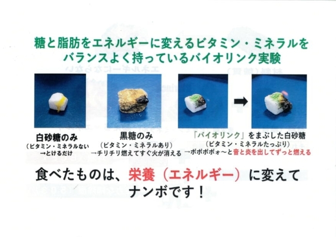 余分なものは燃焼しましょう！「身体に溜まった材料（糖質・脂質）を燃やしましょう！　「筑後産クロレラ」バイオリンクと健康を売る　Yubi（優美）」