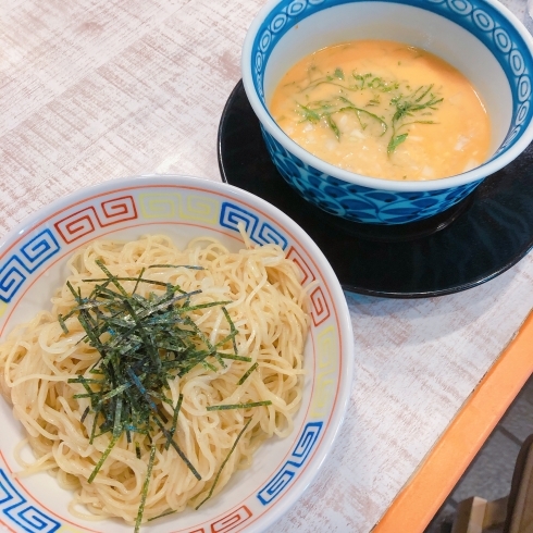 「ラーメン仙様　信州サーモンの冷汁つけ麺！【ラーメン　つけ麺　安曇野】」