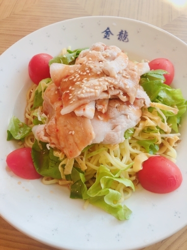 豚しゃぶ冷やし中華「9/20th. Today’s Special 」