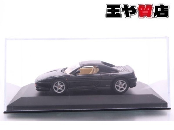 「ミニチャンプス フェラーリ F355 ブラック ミニカー 1/43       販売中！ 玉や質店 千葉 市川市 本八幡」