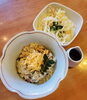 「9月22日(水) 一魚一会のおすすめランチは「混ぜご飯と冷やしエビ天うどん」です♪」