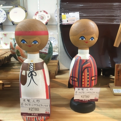 「【商品紹介】海外製の木製人形」