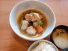 「9月29日(水)一魚一会のおすすめランチは「鶏団子の旨煮」」