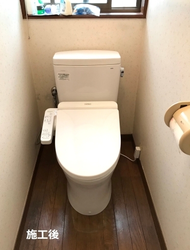 TOTOピュアレストQR「トイレ交換のお話。ピュアレストQR+ウォシュレットBV」