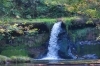 広い滝つぼは、まるでプールのよう(^_-)-☆「中津川の【不動滝】に行ってきました❕」