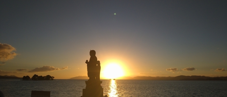 宍道湖の夕日「『五感』をフル活用でストレス解消」