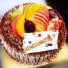 ご予約ケーキ☆シャンティショコラ♪「チョコ味の生クリームケーキ☆シャンティショコラ♡♡」