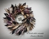 「『Dark color wreath』」