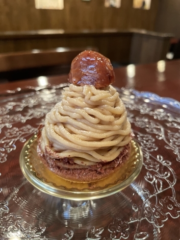 和栗モンブラン「patisserie caropapa」