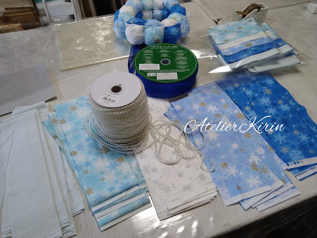 パッチワークリースを作ってみませんか?「【ハンドメイド!いよいよ始まりました!】」
