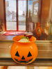 「ハロウィン限定のかぼちゃプリンです。」