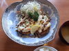 「10月18日(月) 一魚一会のおすすめランチは「トンカツのポテト焼き」」