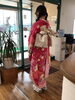 ピンクのお着物がお似合いでした。「㊗️成人の皆さま㊗️」