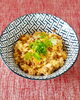 ヘルシー丼♪ごはんの代りにオートミール使用。「製造staffの対称的な男飯(^w^)《西京区 大原野 上田とうふ 直売所 豆腐丼チャレンジ》」