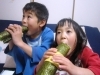 節分の夜、自分で作った恵方巻きを西南西に向かって無言で丸かぶり！！願いは叶うかな？