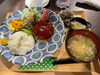 先日のハンバーグ「新米の季節♡」