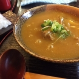 「うどん処ふっさん」でカレーうどん