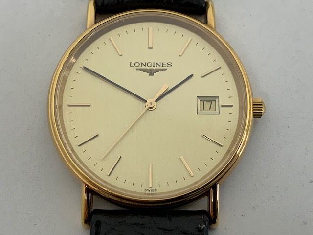電池切れ 不動 ロンジン 腕時計 高価買取「不動 ロンジン LONGINES L4.6362 腕時計 高価買取させて頂きました。 中が見える安心の当店「買取りと査定」は「チケット大黒屋」金町北口店」