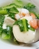 気まぐれ豆腐塩屋在来とレタスでしゃき旨^^)「マルシェ大原野のお野菜と豆腐丼＼(^^)／《西京区 大原野 上田とうふ直売所 豆腐丼チャレンジ 旨い豆腐》」